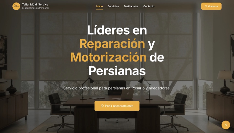 Taller Móvil — Servicios